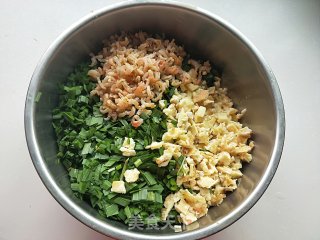 韭菜鸡蛋煎饺的做法步骤：9