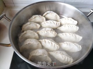 韭菜鸡蛋煎饺的做法步骤：24