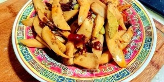 香辣杏鲍菇的做法步骤：7