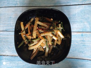 豇豆土豆条的做法步骤：6