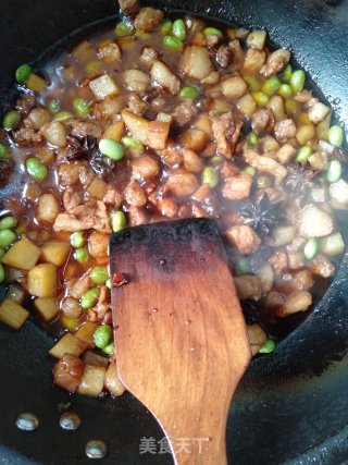 毛豆炖五花肉的做法步骤：10