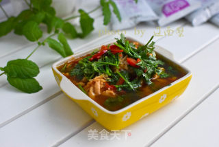 甜辣酱蒸鸡肉的做法步骤：9