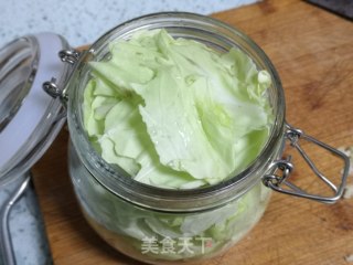 中华田园泡白菜的做法步骤：4