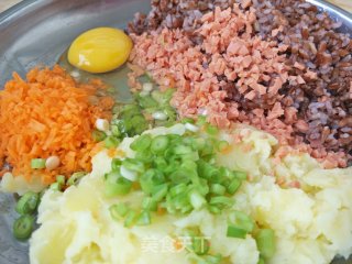田园风味丸子的做法步骤：4