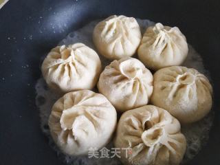 带冰花的油煎包的做法步骤：21