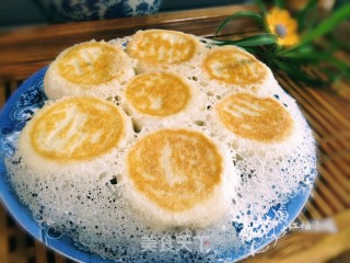 带冰花的油煎包的做法步骤：24