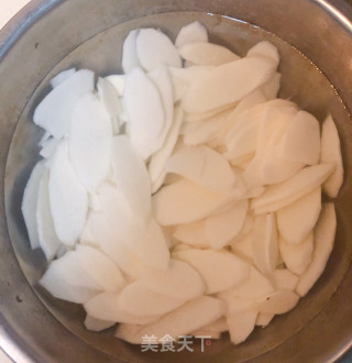 山药炒裙带菜！的做法步骤：1