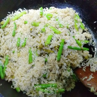 豇豆焖饭的做法步骤：5