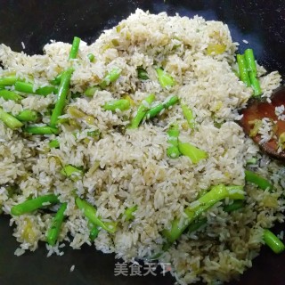 豇豆焖饭的做法步骤：6