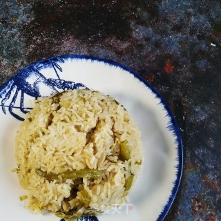 豇豆焖饭的做法步骤：10