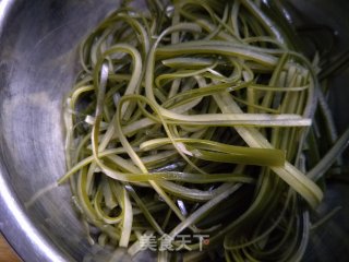 凉拌海带的做法步骤：3