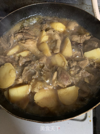 土豆炖鸭的做法步骤：10