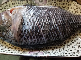 茄汁立鱼的做法步骤：1