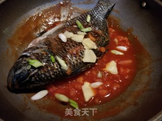 茄汁立鱼的做法步骤：8