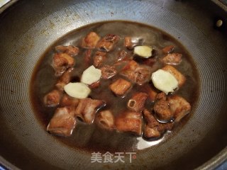 南瓜糖醋排骨的做法步骤：6