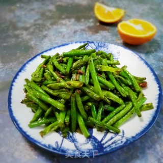 干煸豇豆的做法步骤：6