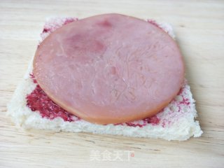 蓝莓西多士的做法步骤：7