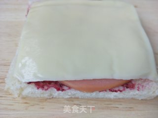 蓝莓西多士的做法步骤：8