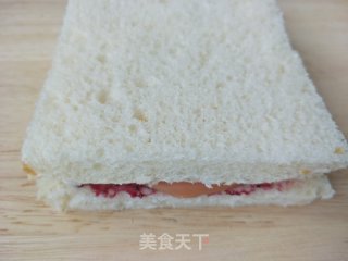 蓝莓西多士的做法步骤：9