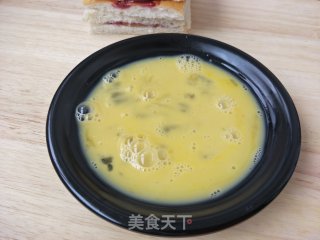 蓝莓西多士的做法步骤：10