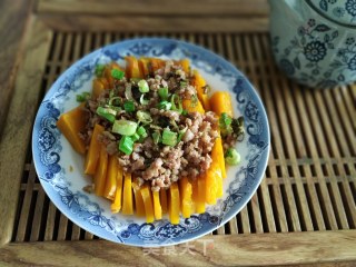 肉末蒸南瓜的做法步骤：9