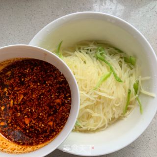 凉拌土豆丝的做法步骤：8
