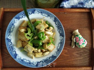 家常炒豆腐的做法步骤：11