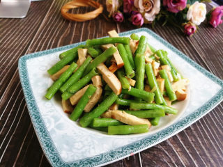香干炒豆角的做法步骤：7