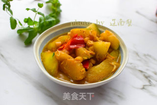 干贝冬瓜的做法步骤：7