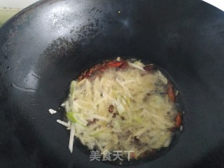 炝羊血的做法步骤：7