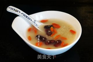 红枣枸杞黑小米粥的做法步骤：6