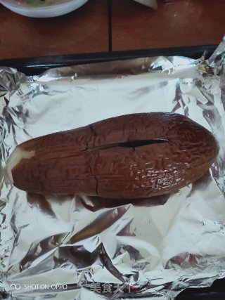 蒜香茄子的做法步骤：3