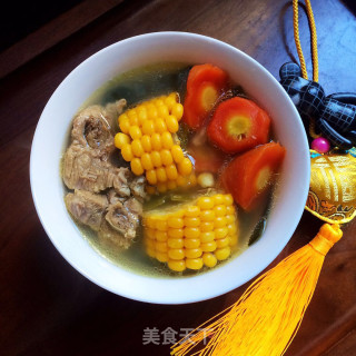 玉米海带排骨汤的做法步骤：10