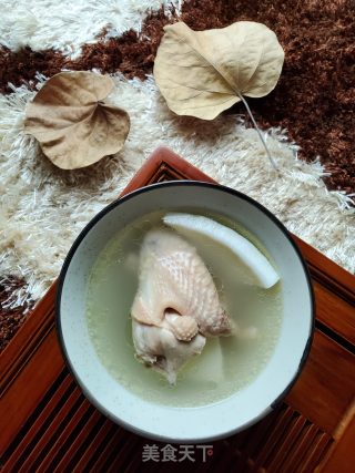 椰子煲清远鸡的做法步骤：8