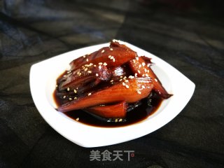 红糖藕的做法步骤：5