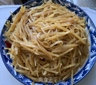土豆丝的做法步骤：5