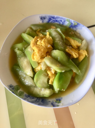丝瓜炒蛋的做法步骤：8