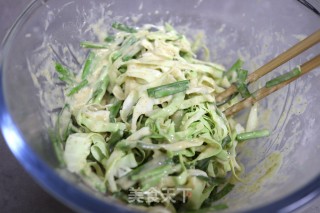 关西风味海鲜煎饼的做法步骤：6