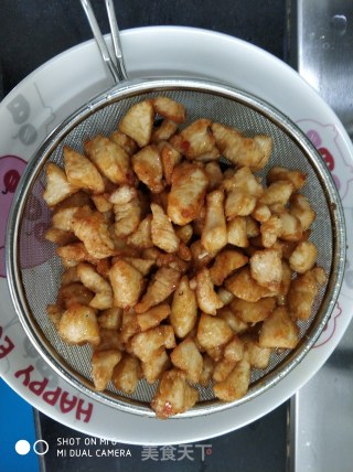 双椒辣子鸡丁的做法步骤：4