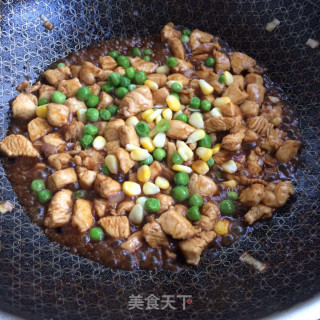 糖醋鸡丁的做法步骤：8