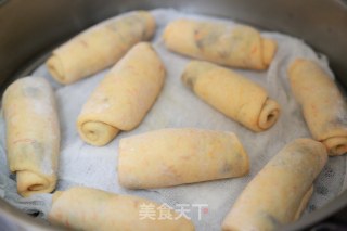红豆卷的做法步骤：9