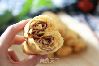 红豆卷的做法步骤：10