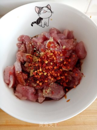 牙签肉的做法步骤：2