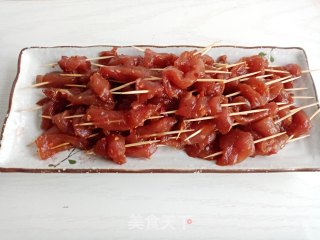 牙签肉的做法步骤：3