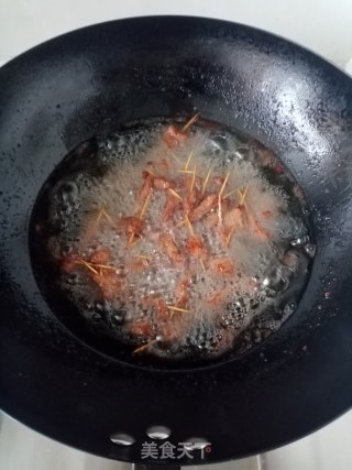 牙签肉的做法步骤：5