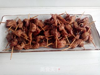 牙签肉的做法步骤：6