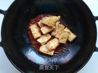 茄汁豆腐的做法步骤：7