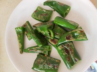 虎皮尖椒的做法步骤：5