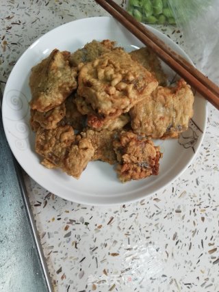 干炸带鱼的做法步骤：4