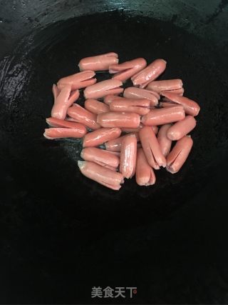开花肠仔的做法步骤：2